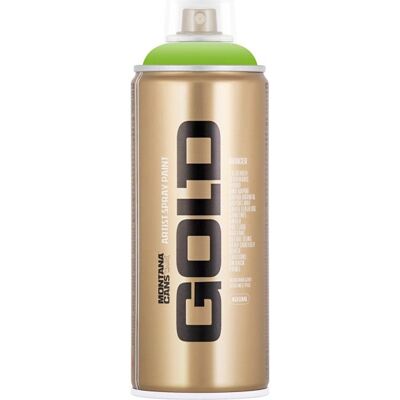 Montana Gold Spraymaling, 400 Ml, Lysegrøn Montana Gold Spraymaling, 400 Ml, Lysegrøn