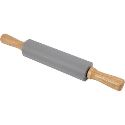 No-Name Kagerulle Til Modellering, 38 Cm, Grå No-Name Kagerulle Til Modellering, 38 Cm, Grå