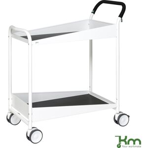 Kongamek Elegance Rullebord, 866x503x980, 150 Kg, Hvid