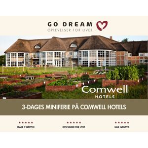 Go Dream Oplevelsesgave-3 Dages Miniferie På Comwell Hotels