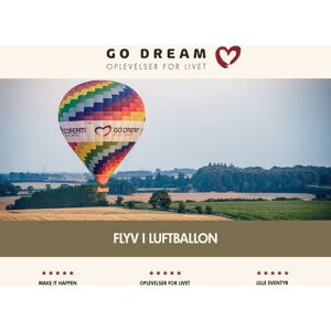 Go Dream Oplevelsesgave - Flyv I Luftballon