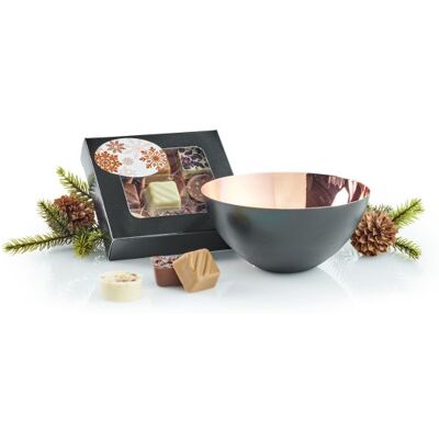 Normann Copenhagen Skål 12 Cm M. Chokolade Normann Copenhagen Skål 12 Cm M. Chokolade
