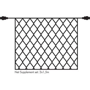 Sirius Top-Line Lysnet Supplementsæt, 100 Led, 2 X 1,5 M