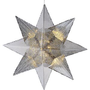 Sirius Lene Metalstjerne, Ø33 Cm, Sølv