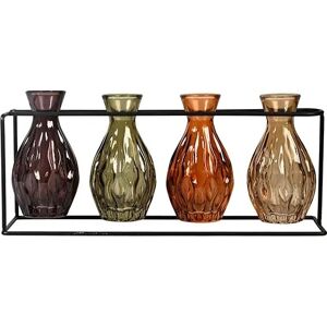 No-Name Vaser I Stativ H14,5 X B24,5 Cm, Glas No-Name Vaser I Stativ H14,5 X B24,5 Cm, Glas