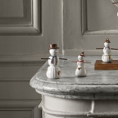Kähler Hammershøi Christmas Snemand H11.5 Cm Kähler Hammershøi Christmas Snemand H11.5 Cm
