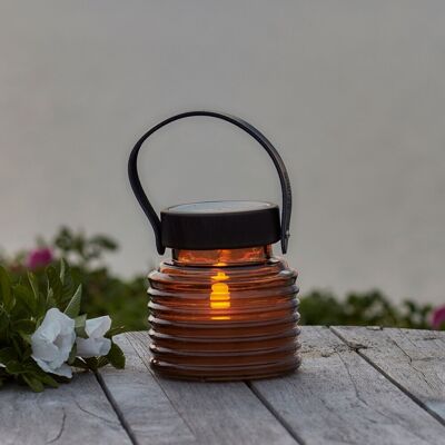 Sirius Aston Solar Krukke, H12 Cm, Brun Sirius Aston Solar Krukke, H12 Cm, Brun