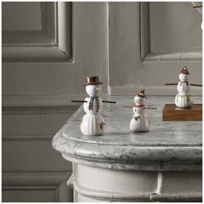 Kähler Hammershøi Christmas Snemand H11.5 Cm Kähler Hammershøi Christmas Snemand H11.5 Cm