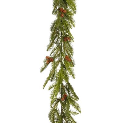 Mica Decorations Granguirlande Med Kogler, Grøn, 183 X 20 X 5 Cm Mica Decorations Granguirlande Med Kogler, Grøn, 183 X 20 X 5 Cm