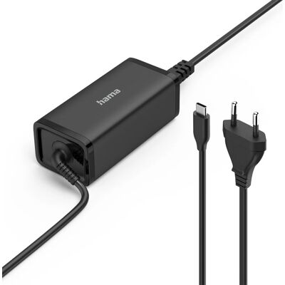 Hama Notebook Strømforsygning Usb-C 100-240v 5-20v/100 Hama Notebook Strømforsygning Usb-C 100-240v 5-20v/100