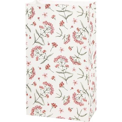 Vivi Gade Gavepose, 12x6x21cm, S.Blomster, 8stk Vivi Gade Gavepose, 12x6x21cm, S.Blomster, 8stk