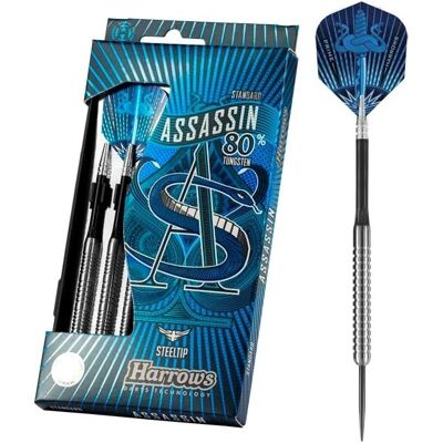 Harrows Assassin Dartpile 80% Tungsten, 19 Grams, 3. Stk Harrows Assassin Dartpile 80% Tungsten, 19 Grams, 3. Stk