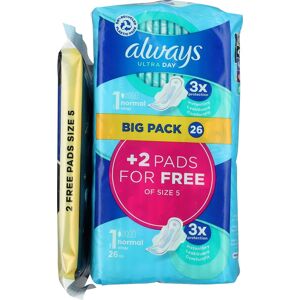 Always Ultra Tamponer Størrelse 1 - Hygienske Tamponer Always Ultra Tamponer Størrelse 1 - Hygienske Tamponer