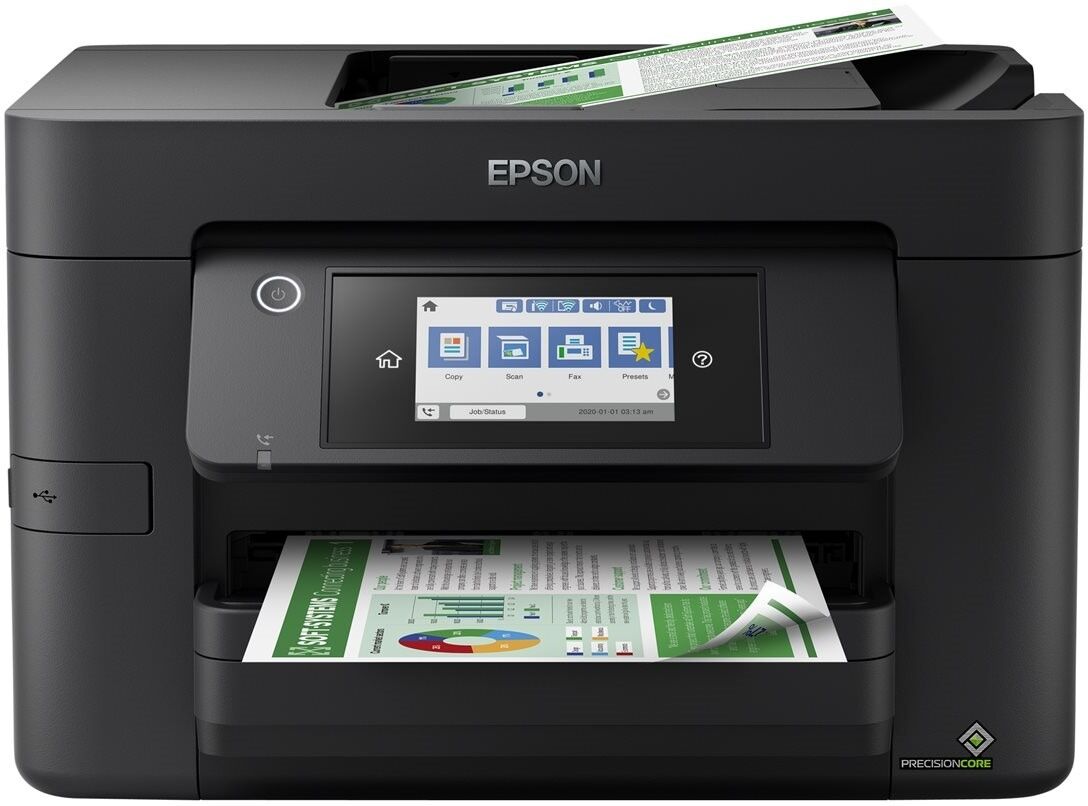 Epson WorkForce Pro WF-4820DWF Blækprinter Multifunktion med Fax – Farve – Blæk