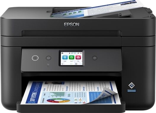 Epson WorkForce WF-2960DWF All in One Printer Blækprinter Multifunktion med Fax – Farve – Blæk