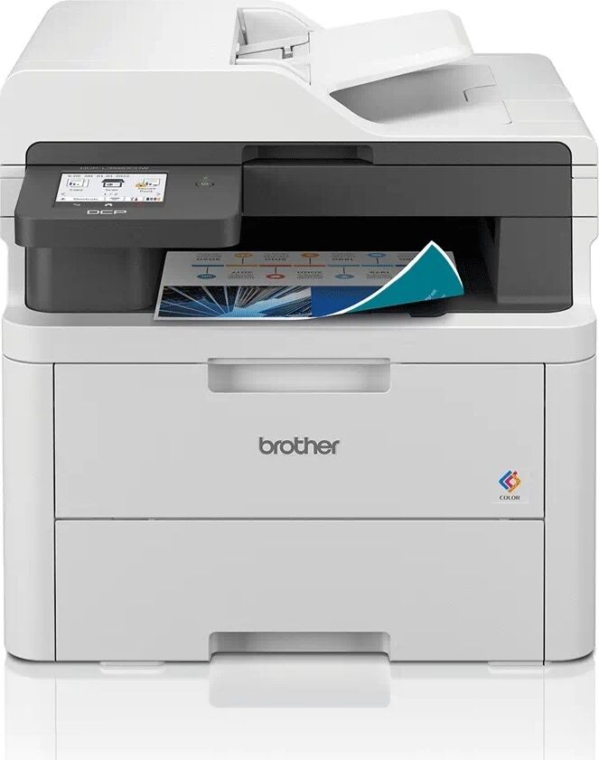 Brother DCP-L3560CDW – Color LED – 26 ppm – 600 x 2400 dpi Laserprinter Multifunktion – Farve – LED