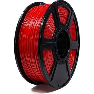 FLASHFORGE Rødt fleksibelt 3D-print filament - 85A, 1000g FLASHFORGE Rødt fleksibelt 3D-print filament - 85A, 1000g