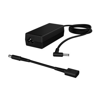 HP 65w Smart Ac Adapter Strømforsyning, Sort HP 65w Smart Ac Adapter Strømforsyning, Sort