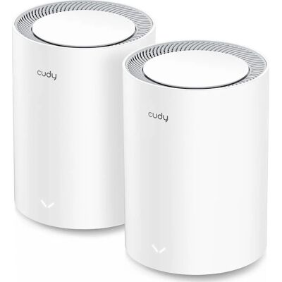 Cudy Mesh Solution M3000 2-Pk, Gigabit Wi-Fi 6 2.5 Cudy Mesh Solution M3000 2-Pk, Gigabit Wi-Fi 6 2.5