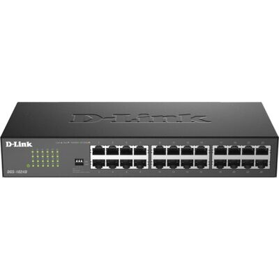 D-Link Desktop Switch, 24-Port 10/100/1000 Gigabit D-Link Desktop Switch, 24-Port 10/100/1000 Gigabit