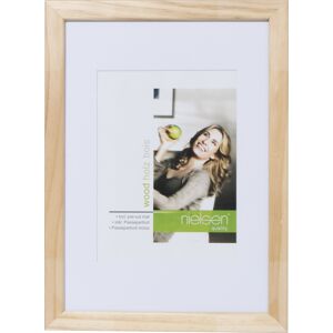 Nielsen Rammer Apollo Passepartout Ramme   40x50   24x30   Natur