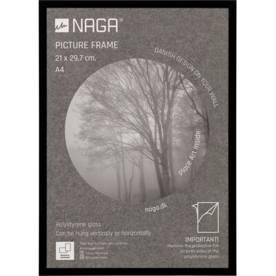 Naga Billedramme, 21 X 29.7 Cm, Sort Naga Billedramme, 21 X 29.7 Cm, Sort