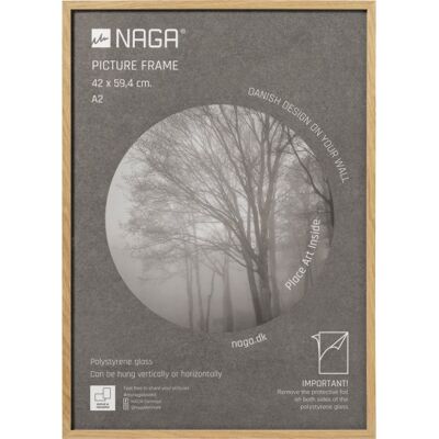 Naga Billedramme, 42 X 59.4 Cm, Egetræ Naga Billedramme, 42 X 59.4 Cm, Egetræ
