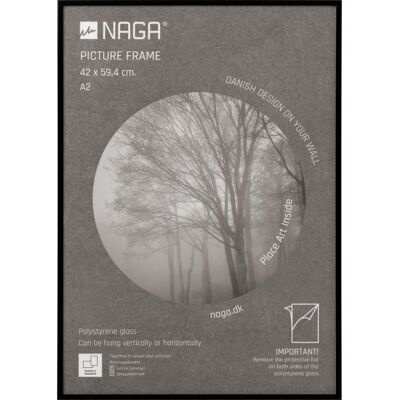 Naga Billedramme, 42 X 59,4 Cm, Sort Naga Billedramme, 42 X 59,4 Cm, Sort