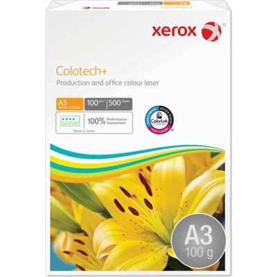 Xerox Colotech+ Kopipapir, A3/100g/500 Ark Xerox Colotech+ Kopipapir, A3/100g/500 Ark