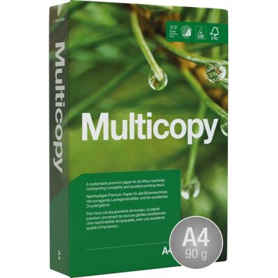 Multicopy Kopipapir A4/90g/500ark Multicopy Kopipapir A4/90g/500ark