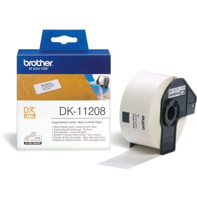 Brother Stor Adresse Etiket 38x90 Mm Brother Stor Adresse Etiket 38x90 Mm
