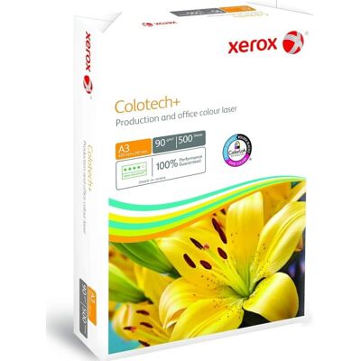 Xerox Colotech+ Kopipapir, A3/90g/500 Ark Xerox Colotech+ Kopipapir, A3/90g/500 Ark