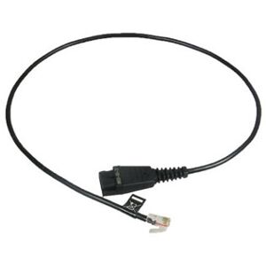 Jabra Gn Qd Headset Til Rj11 Han 0,5 Meter