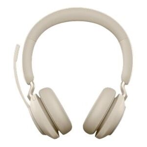 Jabra Evolve2 65 Link380a Ms Stereo Headset, Beige