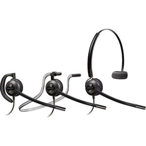 Plantronics Poly Encorepro Hw540 Mono Headset, Sort