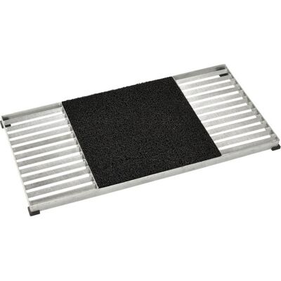 Plus Cubic Rist 40x80cm M/måtte, Sort Plus Cubic Rist 40x80cm M/måtte, Sort