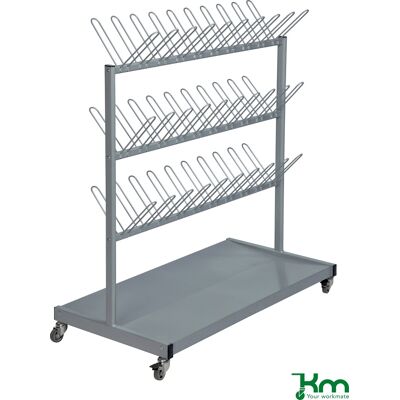 Kongamek Skostativ, 1063x540x1200, Grålakeret Kongamek Skostativ, 1063x540x1200, Grålakeret