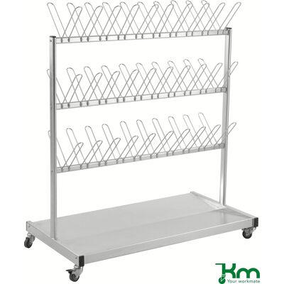 Kongamek Skostativ Udendørs, 1063x540x1200, Galvaniseret Kongamek Skostativ Udendørs, 1063x540x1200, Galvaniseret