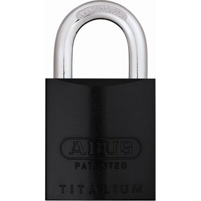 Abus Hængelås 83al/45 S-Dk, Sort Abus Hængelås 83al/45 S-Dk, Sort