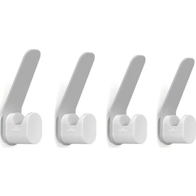 Durable Dobbeltknager, 4 Stk, Durastore®, Grå Durable Dobbeltknager, 4 Stk, Durastore®, Grå
