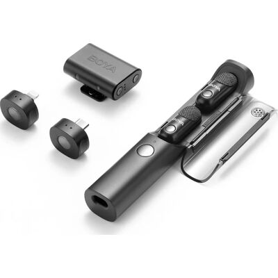 Boya Mikrofon Transformerbar, Usb-C, 3.5mm, Sort Boya Mikrofon Transformerbar, Usb-C, 3.5mm, Sort