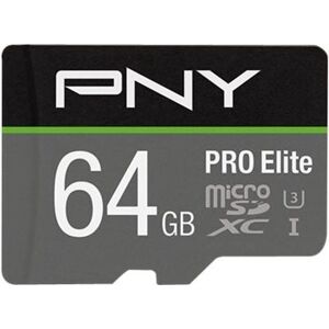 PNY Microsdxc 4k Pro Elite 64gb Class 10 M/adapter