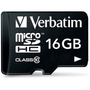 Verbatim 16gb Microsdhc Class 10 M/adapter