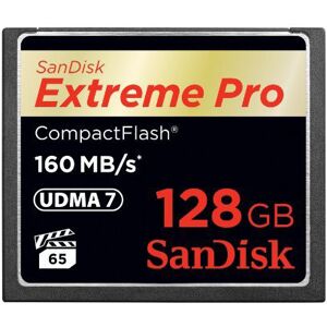 SanDisk Compact Flash Extreme Pro128gb Hukom. Kort