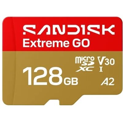 SanDisk Hukommelseskort - Microsd Extreme Go 128gb SanDisk Hukommelseskort - Microsd Extreme Go 128gb