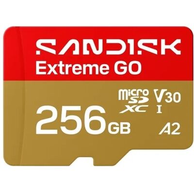 SanDisk Hukommelseskort - Microsd Extreme Go 256gb SanDisk Hukommelseskort - Microsd Extreme Go 256gb