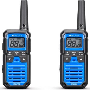 Midland Xt50 Pro Walkie Talkie, Blå