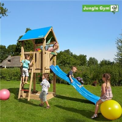 Jungle Gym Castle 2.1 Legetårn Ekskl. Rutsjebane Jungle Gym Castle 2.1 Legetårn Ekskl. Rutsjebane