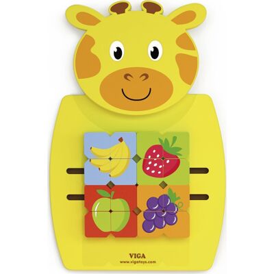 Viga Aktivitetstavle Med Giraf Viga Aktivitetstavle Med Giraf
