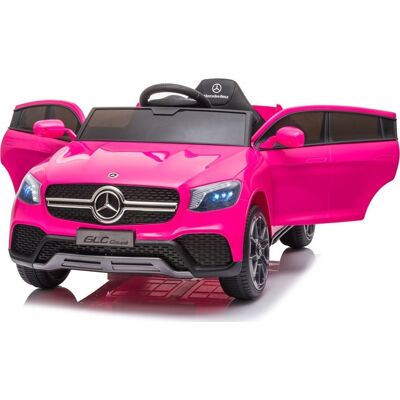Mercedes-Benz Elbil Mercedes Glc Coupe Børnebil, 4x12v, Pink Mercedes-Benz Elbil Mercedes Glc Coupe Børnebil, 4x12v, Pink
